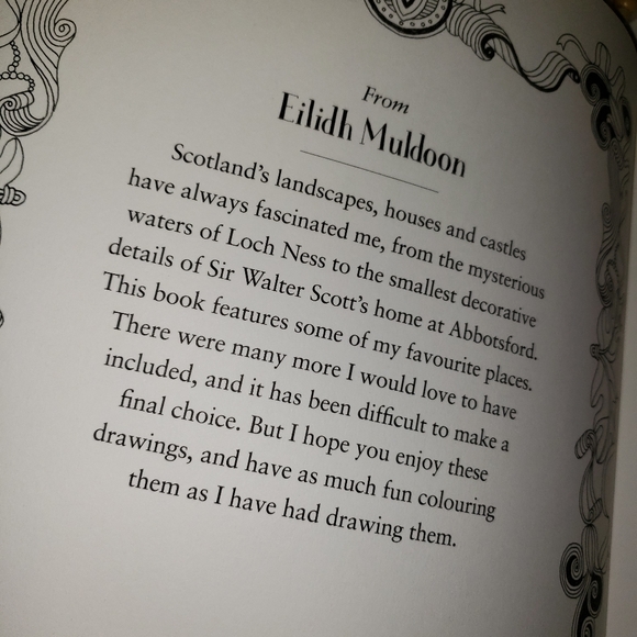 SOLD BEAUTIFUL Colouring Book of Scotland - Picture 6 of 11